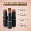 Mented Cosmetics Stick Foundation Make Up, Concealer & Contour Stick for Fair Skin, Cream Foundation for Black Women Makeup, Vegan and Cruelty Free, L10 view 2