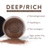 Mented Cosmetics Pressed Powder Makeup, Translucent Setting Powder Compact for Face Make up, Oil Control, Matte Finish, Long-Lasting Wear, Ideal for Black Women, Portable Compact Design, Deep/Rich view 2