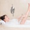 2Pcs Long Bath Loofahs Bath Sponge Pouf Loofahs Stretchable Braided Shower Sponge Ball for view 3