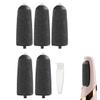 5 Pack Black Coarse Replacement Roller Refills Compatible with Finishing Touch Flawless Pedi Electric Tool File Include a Cleaning Brush view 1