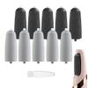 10 Pcs Replacement Roller Refills Compatible with Finishing Touch Flawless Pedi Electric Tool File Include a Cleaning Brush view 1