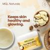 MGL Naturals Unrefined African Shea Butter Ivory whipped, 100% Raw, Organic | Apple and honeysuckle scented. Moisturizing body and hair butter from Ghana. 11 oz / 300g view 3