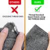 6-Pack Soap Pocket Exfoliating Soap Saver Pouch, Body Scrubber Rough Sponge Exfoliator for Bath or Shower, Gray Mesh Bar Soap Foam Lather Pouch view 4