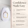 Kenzzi IPL Hair Removal Handset for Women & Men: Pain-Free & Long-lasting Solution for Body & Face Hair Removal, An Alternative to Salon Laser Hair Removal Treatments, Permanent Results view 4