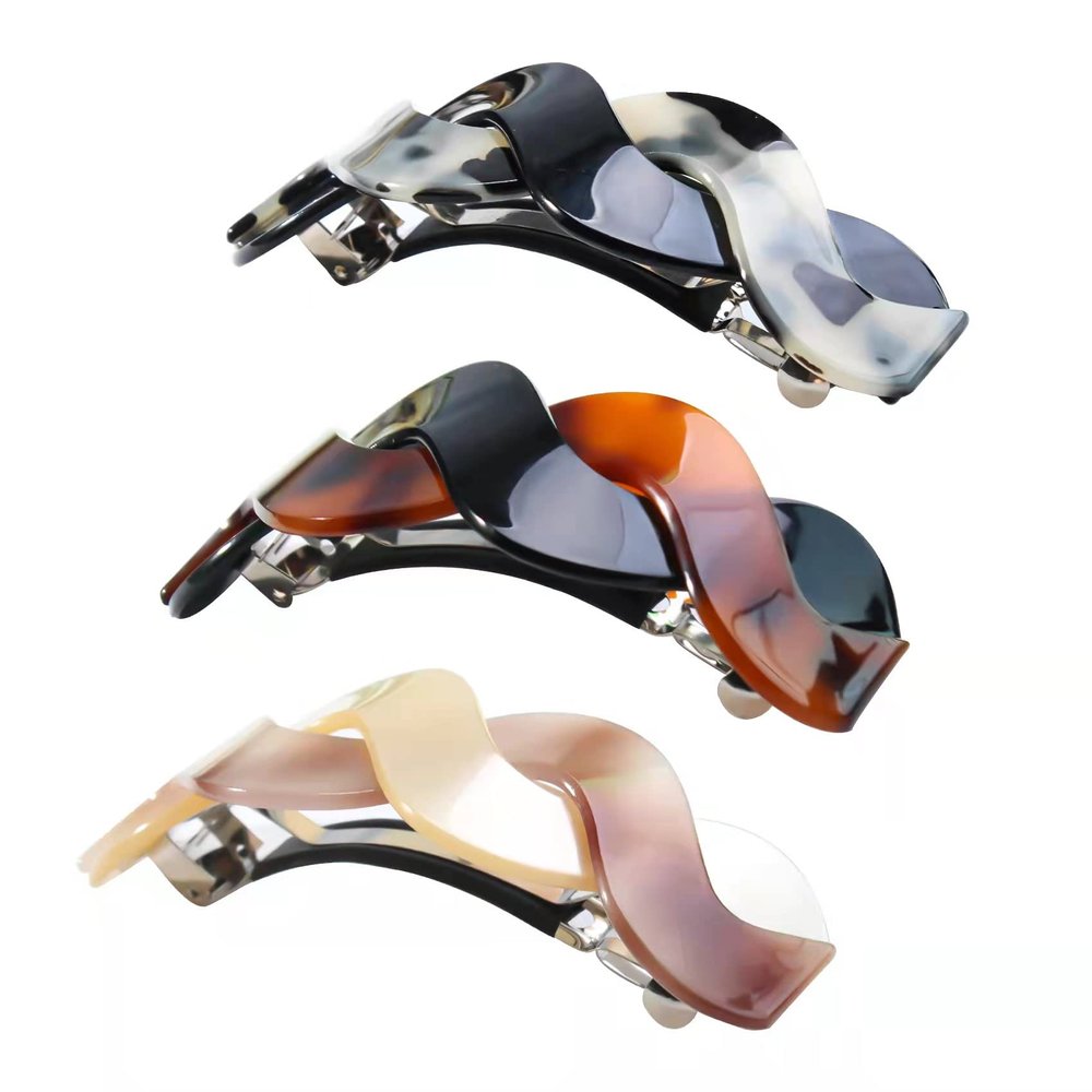 Large Hair Barrettes and Clips for Women's Thick Hair
