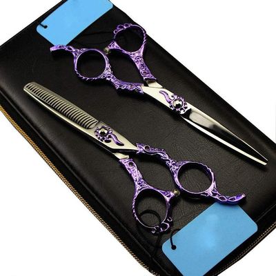Hair Cutting Scissors, Haircut Scissors Japan 6.0 inch Professional Hairdressing Scissors Hair Cutting Scissor Barber Shears Tools Salon Hair Scissors Haircut Barber Scissors BY KKZY