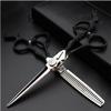 Hair cutting shears Hairdressing Scissors Set, 6 Inches, Stainless Steel, Non-slip, Wear-resistant, Barber Scissors, Multi-purpose Scissors For Senior Hairdressing Salon BY KKZY view 1