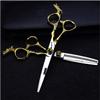 Hair cutting shears Hairdressing Scissors Set, 6 Inches, Stainless Steel, Non-slip, Wear-resistant, Barber Scissors, Multi-purpose Scissors For Senior Hairdressing Salon BY KKZY view 1
