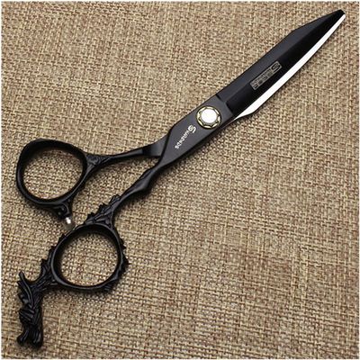Hair cutting shears Hairdressing Scissors Set, 6 Inches, Stainless Steel, Non-slip, Wear-resistant, Barber Scissors, Multi-purpose Scissors For Senior Hairdressing Salon BY KKZY