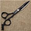 Hair cutting shears Hairdressing Scissors Set, 6 Inches, Stainless Steel, Non-slip, Wear-resistant, Barber Scissors, Multi-purpose Scissors For Senior Hairdressing Salon BY KKZY view 1