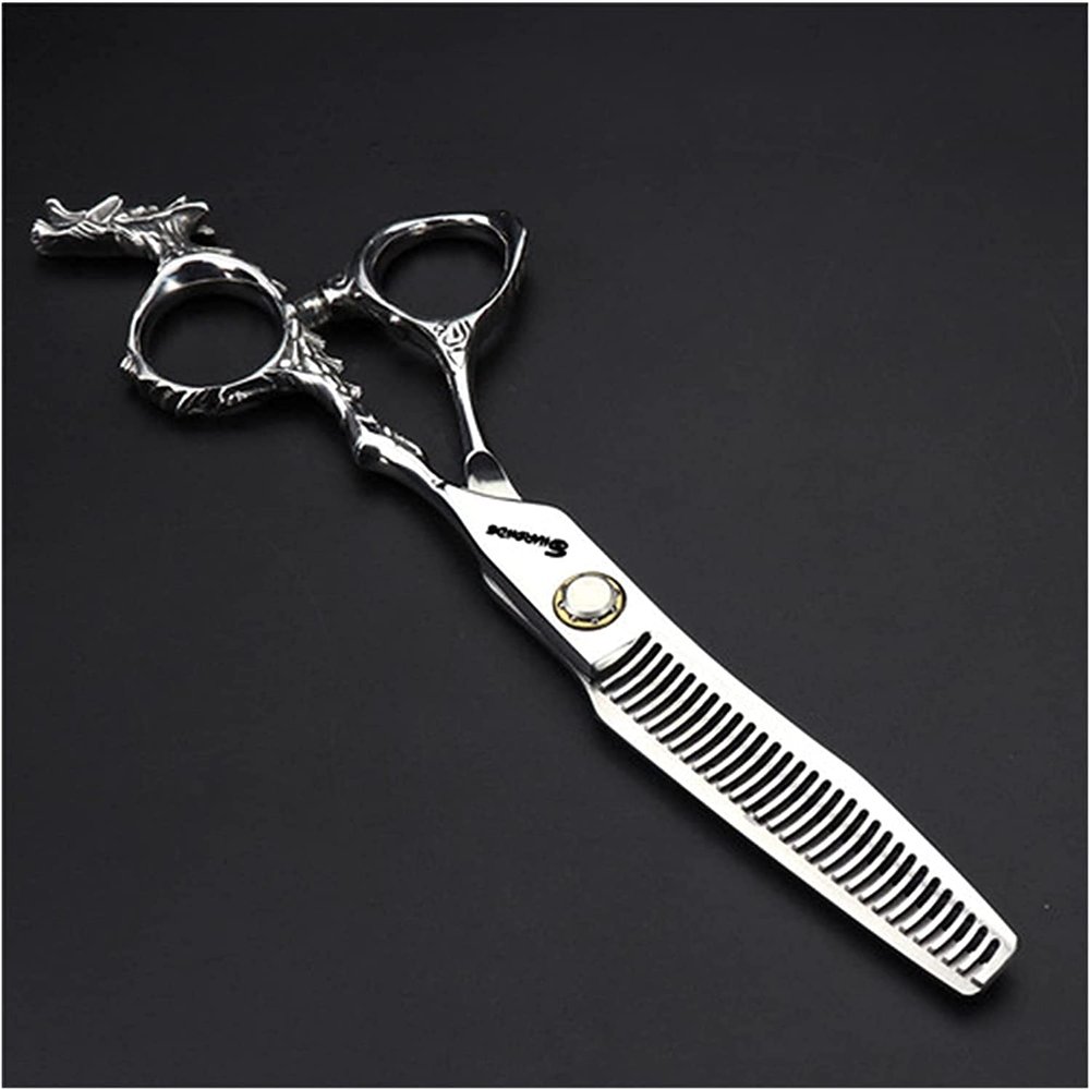 Hair cutting shears Hairdressing Scissors Set, 6 Inches, Stainless Steel, Non-slip, Wear-resistant, Barber Scissors, Multi-purpose Scissors For Senior Hairdressing Salon BY KKZY