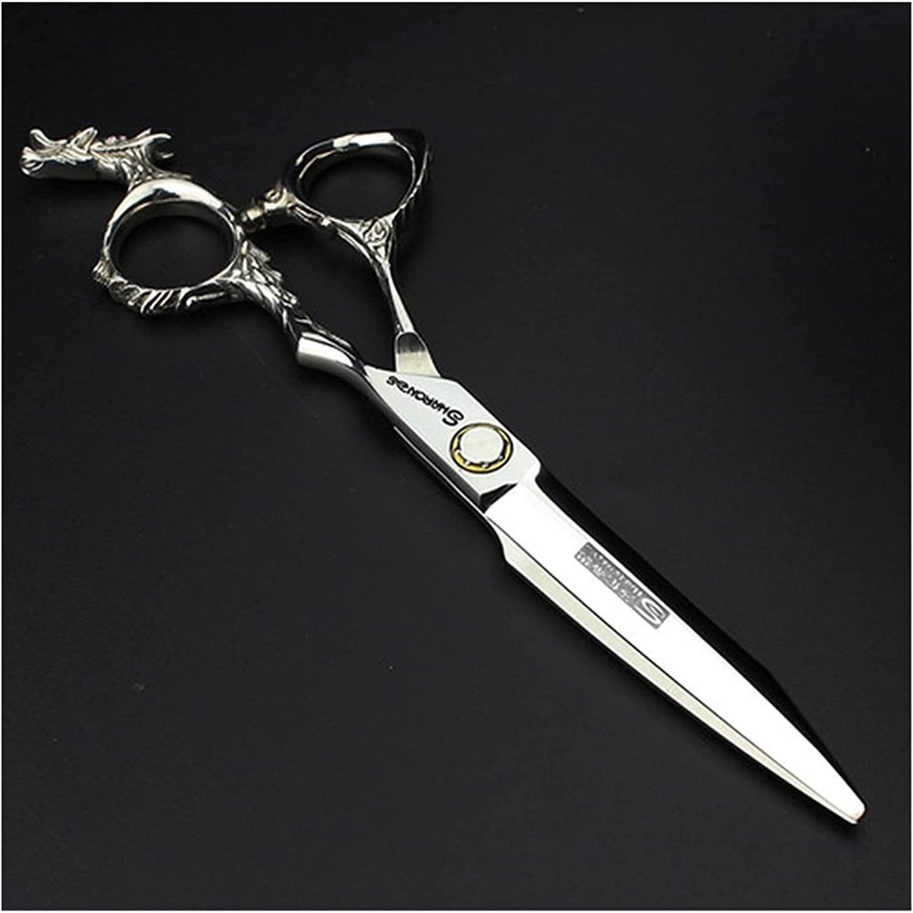 Hair cutting shears Hairdressing Scissors Set, 6 Inches, Stainless Steel, Non-slip, Wear-resistant, Barber Scissors, Multi-purpose Scissors For Senior Hairdressing Salon BY KKZY