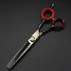 Hair Cutting Scissors, Haircut Scissors Hair Cutting Scissors Professional Hairdressing Scissors Thinning Sharp Blades Humanized Design Rubber Insert in Loops for Comfortable Use Suits 6INCH BY KKZY view 4