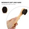 2pcs Double Sided Hand Washing Brush Pedicure Dust Brush Toe Nail Brush Oil for Face Finger Washing Brush Manicure Brush Facial Manicure Tools Natural Bristle view 2