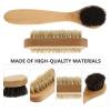 2pcs Double Sided Hand Washing Brush Cleaning Brush Facial Cleansing Brush Oil for Face Bristle Nail Brush Face Tools Nail Brush Finger Washing Brush view 2