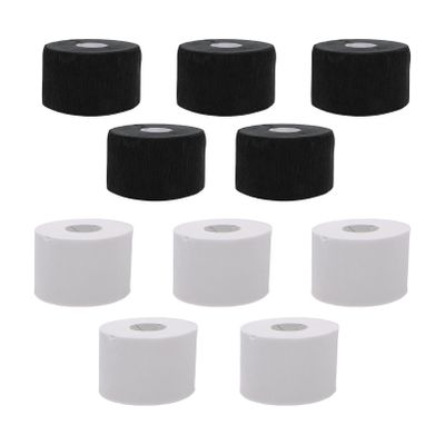 10 Rolls Disposable Scarf Paper Neck Paper Neck Strip Barber Neck Protection Stretchy Neck Bands Barber Paper Neck Protection Paper Collar Paper for Hair Cutting Salon Supplies
