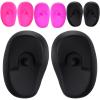 4 Pairs Earmuffs Hair Dyeing Ear Covers Tender Ear Covers Ear Protective Sleeves Ear Protection Tools Hairdressing Special Hairdressing Ear Covers Hair Dye Accessories view 1