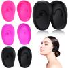 4 Pairs Earmuffs Hair Dyeing Ear Covers Tender Ear Covers Ear Protective Sleeves Ear Protection Tools Hairdressing Special Hairdressing Ear Covers Hair Dye Accessories view 4