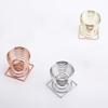 GUIPAIHAI Makeup Sponge Holders Cosmetic Puff Display Stand Sponge Egg Drying Holder Bracket Make Up Puff Support Dresser Organizer (Color : Silver) view 2