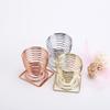 GUIPAIHAI Makeup Sponge Holders Cosmetic Puff Display Stand Sponge Egg Drying Holder Bracket Make Up Puff Support Dresser Organizer (Color : Silver) view 4