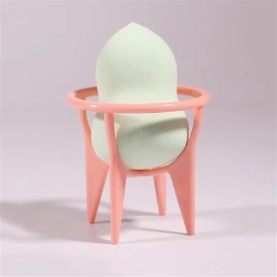 GUIPAIHAI Creative Drying Holder for Makeup Sponge Display Stand Bracket Makeup Beauty Egg Storage Rack (Color : Pink)