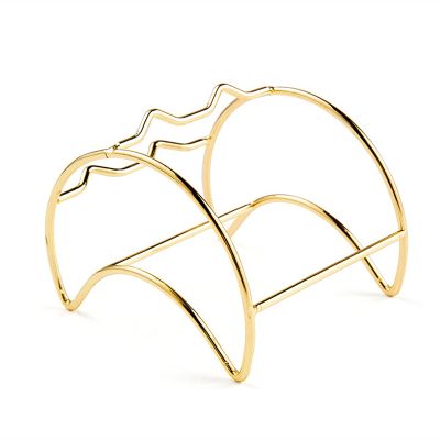 GUIPAIHAI Powder Puff Storage Rack Sponge Display Stand Holder Metal Drying Rack Makeup Egg Bracket Puff Shelf (Color : Gold D)