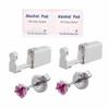 2Pcs Disposable Sterile Unit Ear Nose Stud Piercing Gun Piercer Tool Machine (4mm 272 Four-claw Created Rose Crystal) view 1