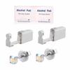 2Pcs Disposable Sterile Unit Ear Nose Stud Piercing Gun Piercer Tool Machine (4mm 271 Four-Claw AB Crystal) view 1