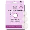 Rael Pimple Patches - Miracle Overnight Spot Cover, Thicker & Extra Adhesion, Hydrocolloid Acne Pimple Patch for Face, Zits & Blemishes, Korean Skin Care, 3 Sizes (52 Count) view 1