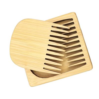 Beaupretty 1pc Beard Comb Face Care Brush for Men Portable Natural Bristle Grooming Tool for Beard Types for Travel Father Day and Valentine Day