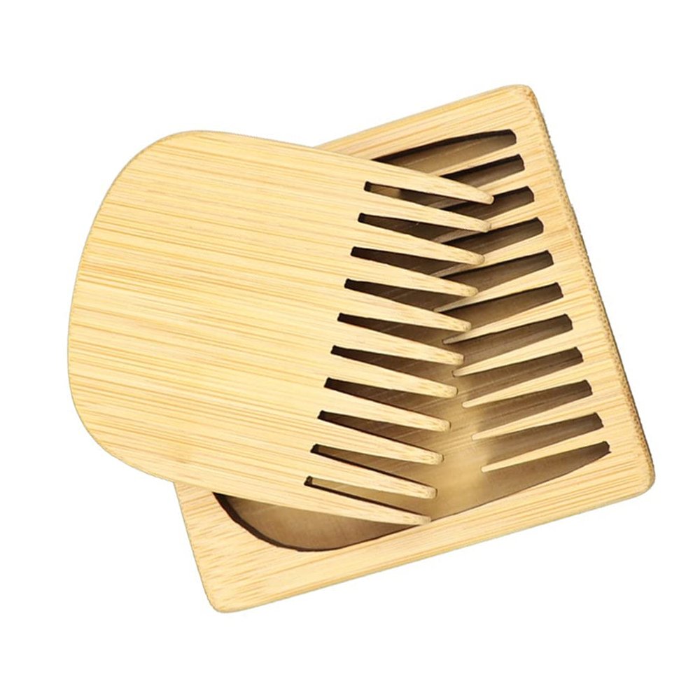 Beaupretty 1pc Beard Comb Face Care Brush for Men Portable Natural Bristle Grooming Tool for Beard Types for Travel Father Day and Valentine Day