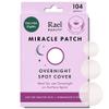 Rael Pimple Patches - Miracle Overnight Spot Cover, Thicker & Extra Adhesion, Hydrocolloid Acne Pimple Patch for Face, Zits & Blemishes, Korean Skin Care, 3 Sizes (104 Count) view 1