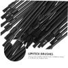 100Pcs Disposable Lip Plastic Makeup Brush Lipstick Lip Gloss Wands Applicator Tools Makeup Beauty Tool for Women Girls Travel Makeup view 4
