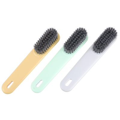 Beaupretty 3pcs Soft Bristle Nail Art Brushes and Shoe Cleaning Brushes Flexible Design for Cleaning of Nails and Footwear Home