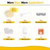 120g Wax Nose Wax Kit, Nose Hair Wax Kit with 40 Applicators, Quick & Painless Nose Waxing Kit for Men and Women, Nose Hair Remover Kits Used 20 Times Usage view 2