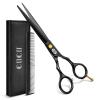 CIICII Hair Cutting Scissors, 6.5 Inch Professional Hair Scissors Set (Hair Cutting Shears Beard Trimming Haircutting Haircut Kit) Right Left Handed Barber Shears for Home Salon DIY Hairdressing view 1