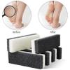 2 in 1 Pumice Stone for Feet,6 Pack Foot Scrubber & Callus Remover, Stone Scrubber for Hard Skin,Foot Pumice,Dead Skin Remover for Feet, Heels, Hands and Body view 3
