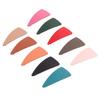 Lurrose 10pcs Snap Hair Clips, Triangle Shape Hair Pins Non- Slip Metal Hair Barrettes Hair Accessories for Women Girls (Random Color) view 1