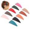 Lurrose 10pcs Snap Hair Clips, Triangle Shape Hair Pins Non- Slip Metal Hair Barrettes Hair Accessories for Women Girls (Random Color) view 2