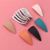 Lurrose 10pcs Snap Hair Clips, Triangle Shape Hair Pins Non- Slip Metal Hair Barrettes Hair Accessories for Women Girls (Random Color) view 3