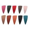 Lurrose 10pcs Snap Hair Clips, Triangle Shape Hair Pins Non- Slip Metal Hair Barrettes Hair Accessories for Women Girls (Random Color) view 4