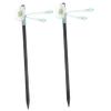 Beaupretty 2pcs Vintage Floral Hair Chopstick Elegant Hair Bun Maker for Ancient Chinese Hairstyles for Weddings Parties and Daily Use view 1
