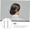 Beaupretty 2pcs Vintage Floral Hair Chopstick Elegant Hair Bun Maker for Ancient Chinese Hairstyles for Weddings Parties and Daily Use view 2