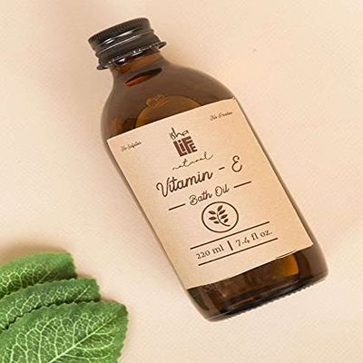 Vitamine E Herbal Bath Oil (Paraben & SLES Free), 220 ml