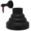 Betued Universal Collapsible Hair Dryer Diffuser, Portable, Foldable, Lightweight, Black view 1