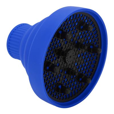 Hair Dryer Diffuser, Universal Hair Dryer Diffuser, Professional Blow Dryer Diffuser Portable Travel Folding Hair Blow Dryer Diffuser Attachment for Thick Hair(blue)