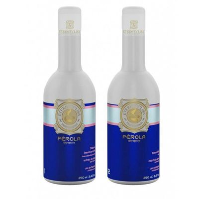 Mini Kit Eternity Liss Perola Keratin Treatment 2 x 250ml Shampoo and Keratin