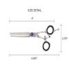 Cricket Centrix Vortex V2 39 Revolving Thumb Thinning Shear Professional Stylist Hair Cutting Texturizing Scissor Japanese Stainless Steel Left/Right Handed Includes A Gift Bag view 2
