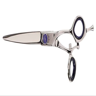 Cricket Centrix Vortex V2 Revolving Thumb 6.5" Shear Professional Stylist Hair Cutting Scissor Japanese Stainless Steel Left/Right Handed Includes A Bag with Accessories