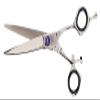 Cricket Centrix Vortex V2 Revolving Thumb 6.5" Shear Professional Stylist Hair Cutting Scissor Japanese Stainless Steel Left/Right Handed Includes A Bag with Accessories view 3